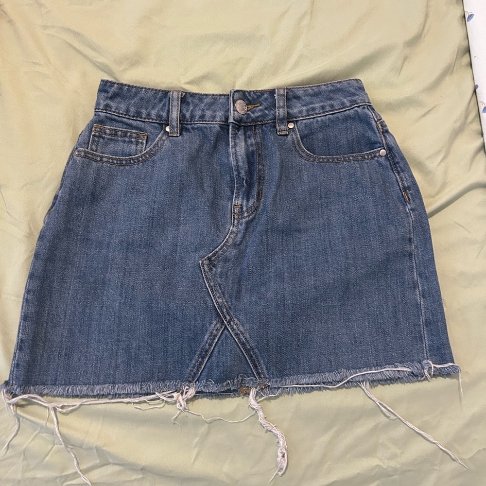 Denim Blue Skirt